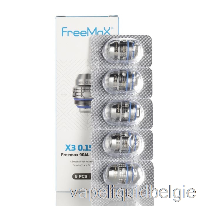 Vape Vloeistof Freemax Maxluke 904l X Vervangende Spoelen 0.15ohm 904l X3 Drievoudige Mesh-spoelen